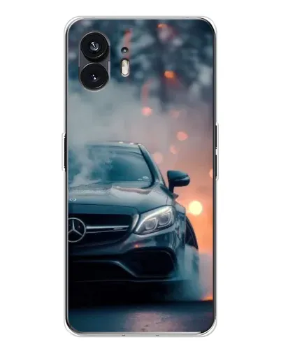 Чохол для Nothing Phone 3 з картинкою «Mercedes — нічне місто» Чохол для Nothing Phone 3 з картинкою «Mercedes — нічне місто»