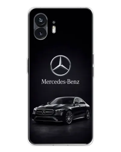 Чохол для Nothing Phone 3 з картинкою «Mercedes — решітка радіатора» Чохол для Nothing Phone 3 з картинкою «Mercedes — решітка радіатора»