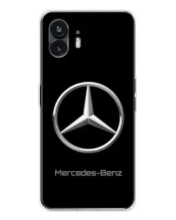 Чохол для Nothing Phone 3 з картинкою «Mercedes Silver Logo»