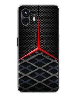 Чохол для Nothing Phone 3 з картинкою «Mercedes Carbon Grid»