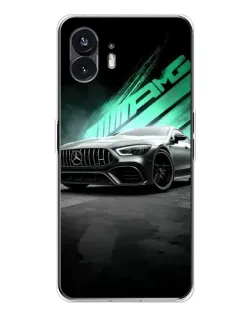Чохол для Nothing Phone 3 з картинкою «Темний Mercedes AMG»