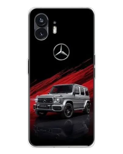Чохол для Nothing Phone 3 з картинкою «Mercedes G-Class червоний» Чохол для Nothing Phone 3 з картинкою «Mercedes G-Class червоний»