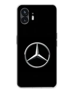 Чохол для Nothing Phone 3 з картинкою «Mercedes класичний лого»