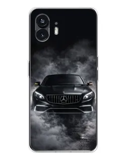 Чохол для Nothing Phone 3 з картинкою «Mercedes у диму»