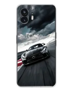 Чохол для Nothing Phone 3 з картинкою «Гоночний Mercedes AMG»