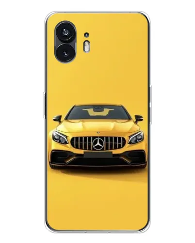 Чохол для Nothing Phone 3 з картинкою «Жовтий Mercedes GT» Чохол для Nothing Phone 3 з картинкою «Жовтий Mercedes GT»