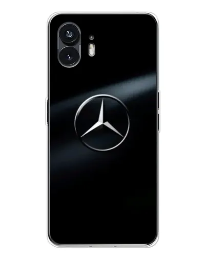 Чехол для Nothing Phone 3 с картинкой «Mercedes на металле» Чехол для Nothing Phone 3 с картинкой «Mercedes на металле»