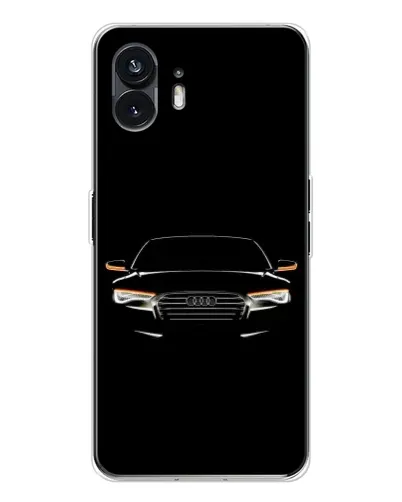 Чехол для Nothing Phone 3 с картинкой «Audi — ночной контур»