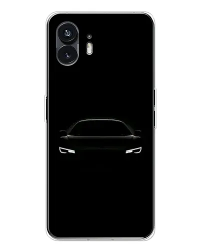 Чехол для Nothing Phone 3 с картинкой «Взгляд Audi в темноте»