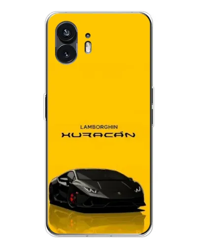 Чехол для Nothing Phone 3 с картинкой «Lamborghini Huracan черный»