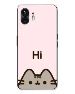 Чехол для Nothing Phone 3 с картинкой «Пушин говорит Hi» Чехол для Nothing Phone 3 с картинкой «Пушин говорит Hi»