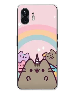 Чехол для Nothing Phone 3 с картинкой «Единорог Pusheen» Чехол для Nothing Phone 3 с картинкой «Единорог Pusheen»