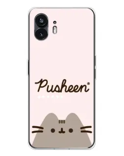 Чехол для Nothing Phone 3 с картинкой «Pusheen логотип»