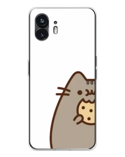Чехол для Nothing Phone 3 с картинкой «Пушин с печеньем»
