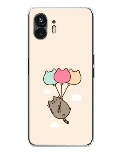 Чехол для Nothing Phone 3 с картинкой «Пушин на шариках»