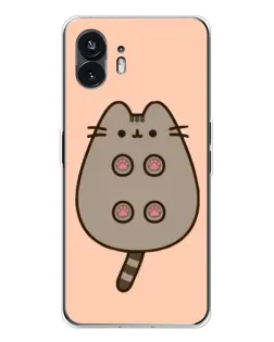 Чехол для Nothing Phone 3 с картинкой «Пушин пузиком кверху»