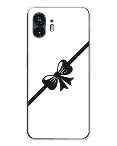 Чехол для Nothing Phone 3 с картинкой «Диагональный бант» Чехол для Nothing Phone 3 с картинкой «Диагональный бант»