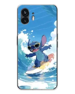 Чехол для Nothing Phone 3 с картинкой «Стич на волне»