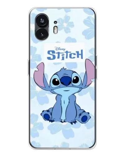 Чехол для Nothing Phone 3 с картинкой «Stitch среди цветов» Чехол для Nothing Phone 3 с картинкой «Stitch среди цветов»