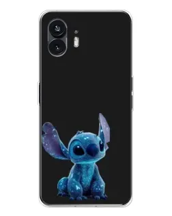 Чехол для Nothing Phone 3 с картинкой «Стич на черном»