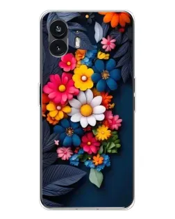 Чохол для Nothing Phone 3 з картинкою «Квіткова феєрія»