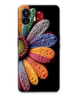 Чохол для Nothing Phone 3 з картинкою «Райдужна квітка»