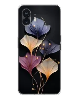 Чохол для Nothing Phone 3 з картинкою «Лілові квіти грації»