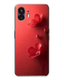 Чохол для Nothing Phone 3 з картинкою «Макові суцвіття»