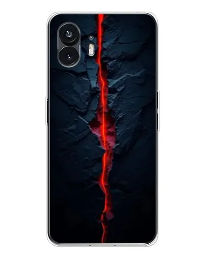 Чохол для Nothing Phone 3 з картинкою «Червона лавова тріщина»