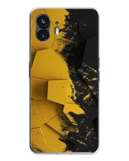 Чохол для Nothing Phone 3 з картинкою «Золоті уламки геометрії»