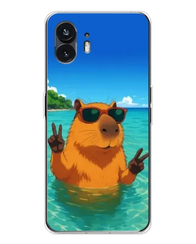 Чехол для Nothing Phone 3 с картинкой «Морская капибара» Чехол для Nothing Phone 3 с картинкой «Морская капибара»