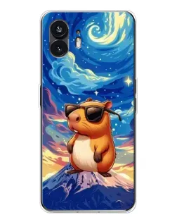 Чехол для Nothing Phone 3 с картинкой «Капибара Ван Гога»