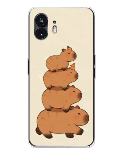 Чехол для Nothing Phone 3 с картинкой «Башня из капибар» Чехол для Nothing Phone 3 с картинкой «Башня из капибар»