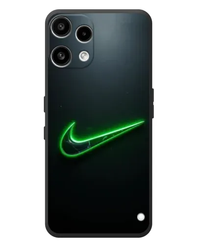 Чехол для Nothing Phone (3a) Lite с картинкой «Неоновый контур Nike» Чехол для Nothing Phone (3a) Lite с картинкой «Неоновый контур Nike»