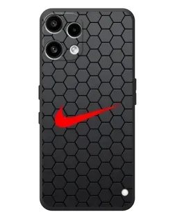 Чохол для Nothing Phone (3a) Lite з картинкою «Nike — карбонова сітка»