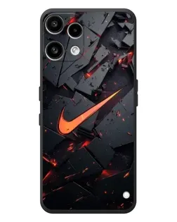 Чохол для Nothing Phone (3a) Lite з картинкою «Nike — ефект розломів»