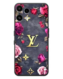Чехол для Nothing Phone (3a) Lite с картинкой «Цветочный Louis Vuitton»
