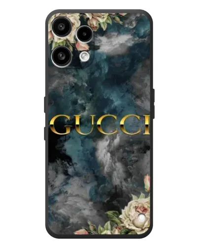 Чехол для Nothing Phone (3a) Lite с картинкой «Абстрактные цветы Gucci» Чехол для Nothing Phone (3a) Lite с картинкой «Абстрактные цветы Gucci»