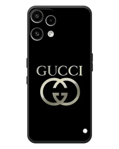 Чехол для Nothing Phone (3a) Lite с картинкой «Gucci — золото на черном» Чехол для Nothing Phone (3a) Lite с картинкой «Gucci — золото на черном»
