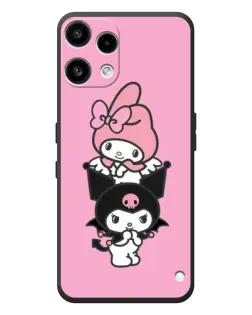 Чехол для Nothing Phone (3a) Lite с картинкой «My Melody и Kuromi» Чехол для Nothing Phone (3a) Lite с картинкой «My Melody и Kuromi»