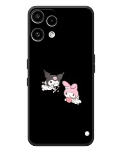 Чехол для Nothing Phone (3a) Lite с картинкой «My Melody и Kuromi» Чехол для Nothing Phone (3a) Lite с картинкой «My Melody и Kuromi»