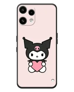 Чехол для Nothing Phone (3a) Lite с картинкой «Kuromi и сердце» Чехол для Nothing Phone (3a) Lite с картинкой «Kuromi и сердце»