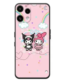 Чехол для Nothing Phone (3a) Lite с картинкой «My Melody и Kuromi» Чехол для Nothing Phone (3a) Lite с картинкой «My Melody и Kuromi»