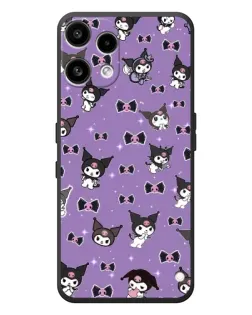 Чехол для Nothing Phone (3a) Lite с картинкой «Kuromi — паттерн» Чехол для Nothing Phone (3a) Lite с картинкой «Kuromi — паттерн»