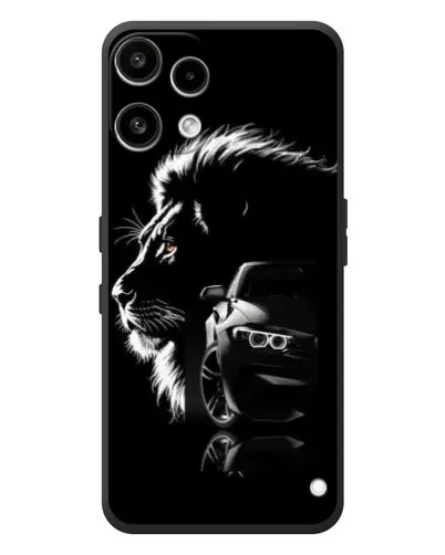 Чехол для Nothing Phone (3a) Lite с картинкой «BMW и лев» Чехол для Nothing Phone (3a) Lite с картинкой «BMW и лев»