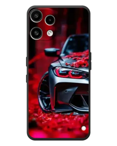 Чехол для Nothing Phone (3a) Lite с картинкой «Спортивная BMW и цветы» Чехол для Nothing Phone (3a) Lite с картинкой «Спортивная BMW и цветы»