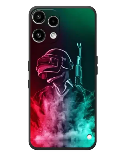 Чехол для Nothing Phone (3a) Lite с картинкой «PUBG — огненный воин» Чехол для Nothing Phone (3a) Lite с картинкой «PUBG — огненный воин»