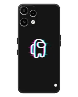 Чехол для Nothing Phone (3a) Lite с картинкой «Among Us неон»