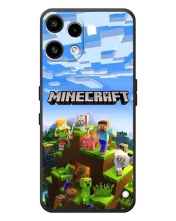 Чохол для Nothing Phone (3a) Lite з картинкою «Minecraft класичний світ»