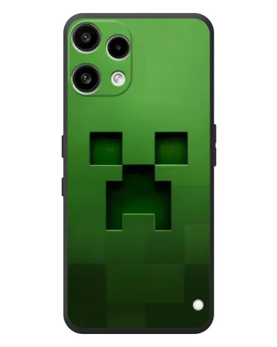 Чехол для Nothing Phone (3a) Lite с картинкой «Крипер микро-дизайн»